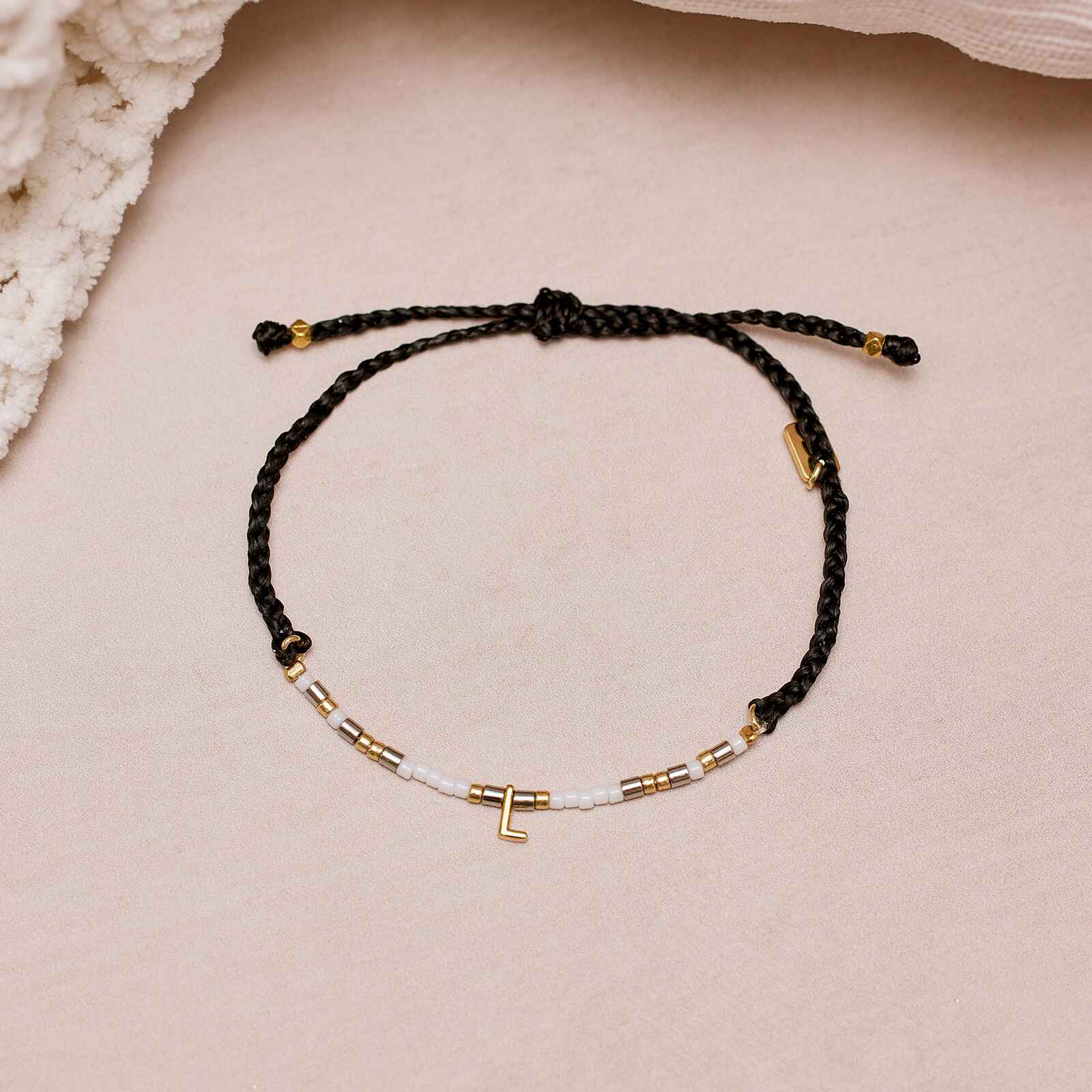 Dainty Alphabet Bracelet - Image 13