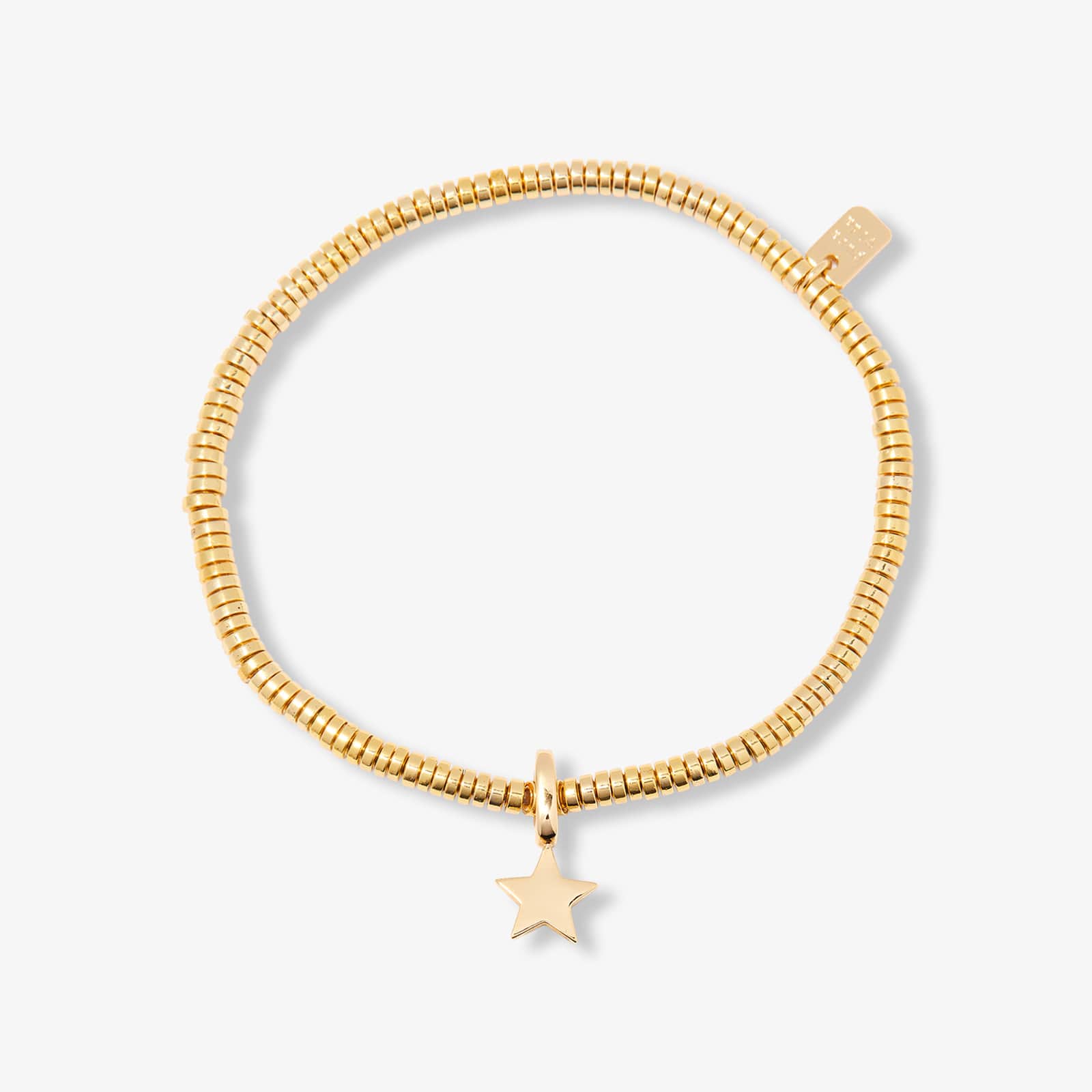Harper Disc Bead Stretch Bracelet - Image 5