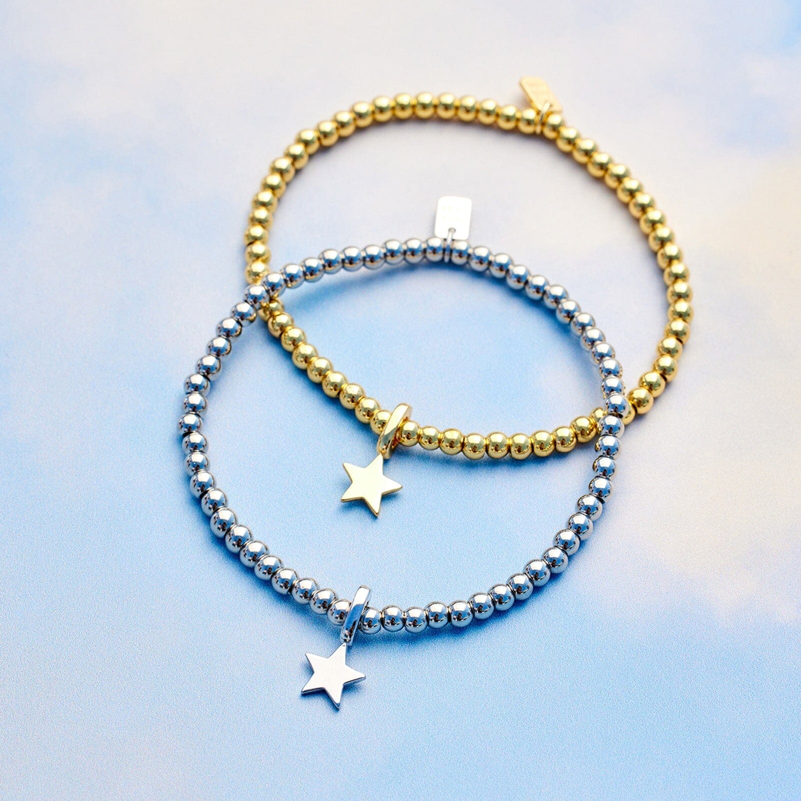 Harper Round Bead Stretch Bracelet - Image 8