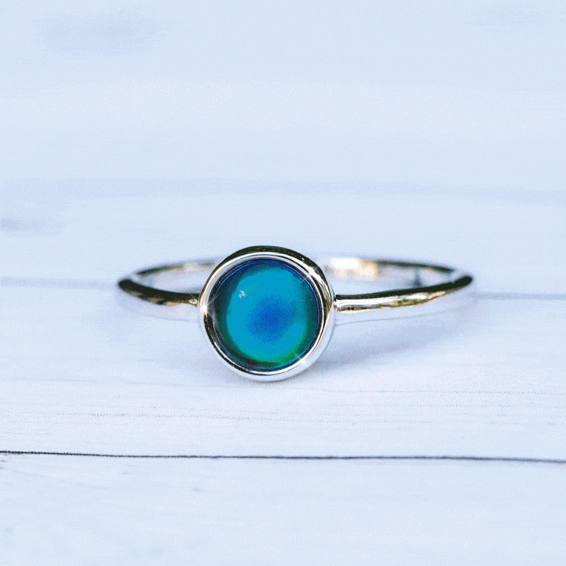Silver Mood Ring - Image 4